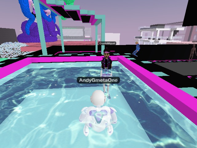 Chillin in the pool