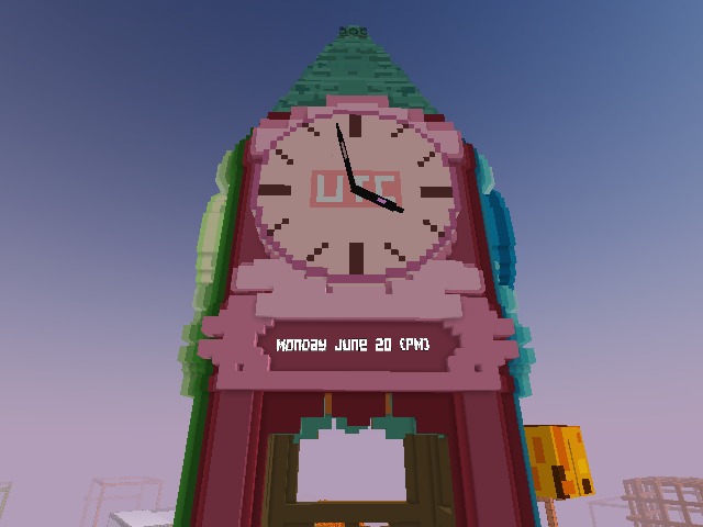 Clock fixed! :D