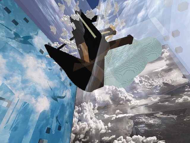 piano in flight