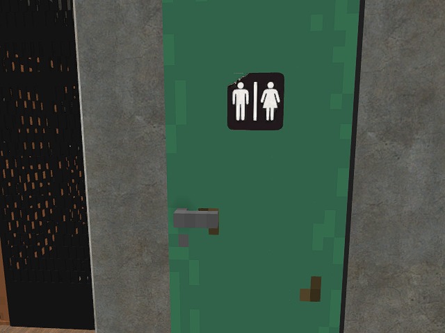 secret hidden toilet?