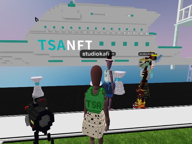 the Yatch and the ladies