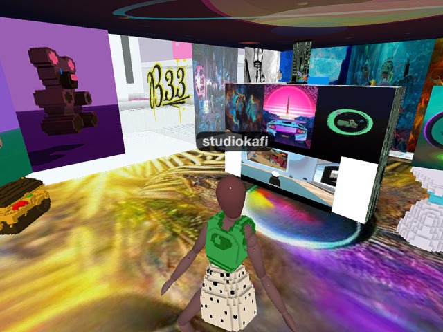Getting down with the BlockBears in SHATTERBRAINZ STUDIOS!
