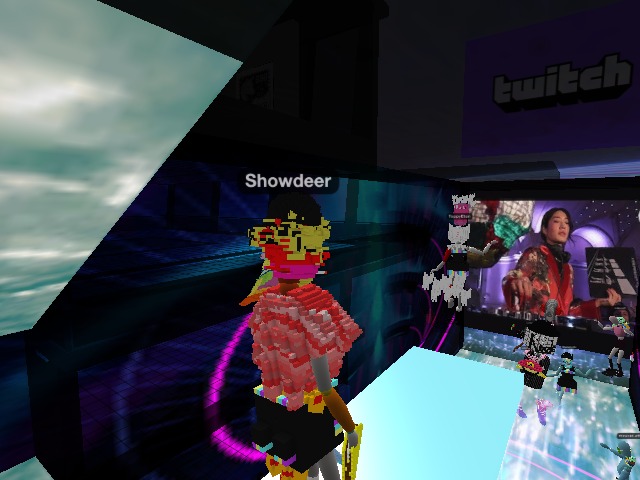 Jumping off awesome Stellabelle diving board!! haha! @ToppyEton