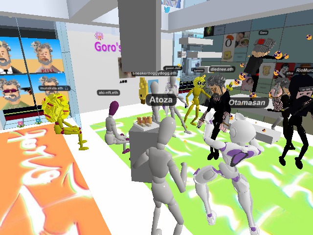 Dancing with GORO-san and gang