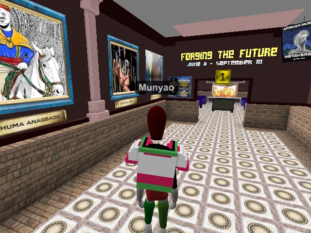 Visit the African Museum of the Metaverse for the 2nd round of the #ForgingTheFuture exhibition! Amazing art from African NFT artists!