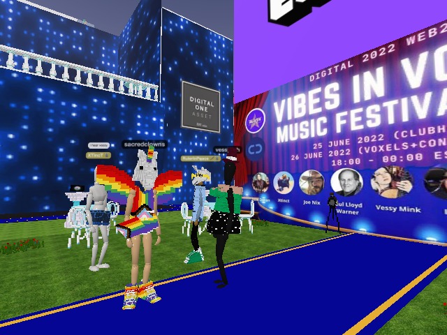 VIBES IN VOXELS ALL DAY ALL NIGHT 6pm EST
