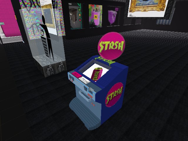 BUY $TRSH from the NIFTY NICE Kiosk System now at $TRASH Gallery Hook St. Frankfurt. Thanx to ROBNESS for the srt use. @thebeatminer and Miner Industries now building working vending and arcade machines!