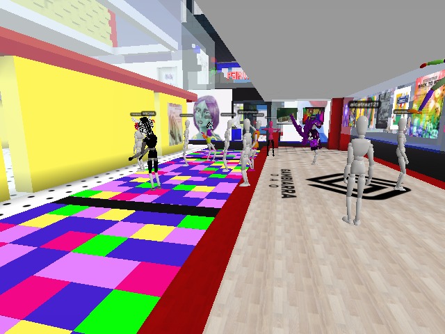 Metatronic party feat Exhibition Back to 80's