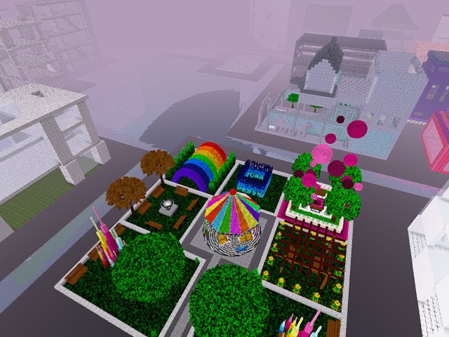 Coolest park in voxels.