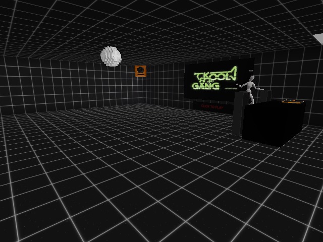 setting up the disco for tomorrow event