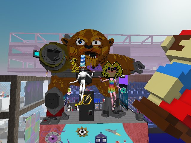 @pixls_dot_eth with @sandyme0ws for their epic traditional WIP Selfie! <3