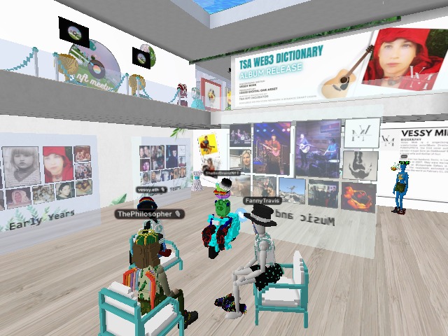 Morning hang session in the TSA Gallery