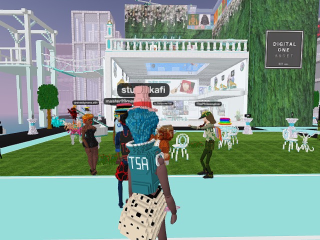 @ThePhilosopher from @cryptovoxels joined our party. @TSANFT teaswap.live 
icashrewards.ca for live
