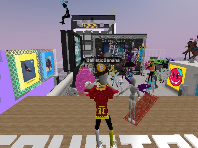 sho sho time at Cyrptovoxels