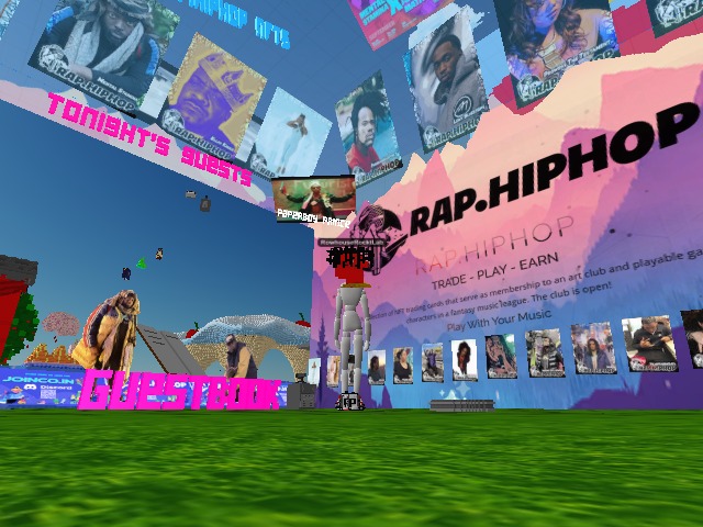 WE'RE LIVE!
EXPERIENCE our LIVE STREAM w/ Recording Artist Casual of Hieroglyphics in the Metaverse!
JOIN US HERE:
https://www.voxels.com/parcels/6531/visit