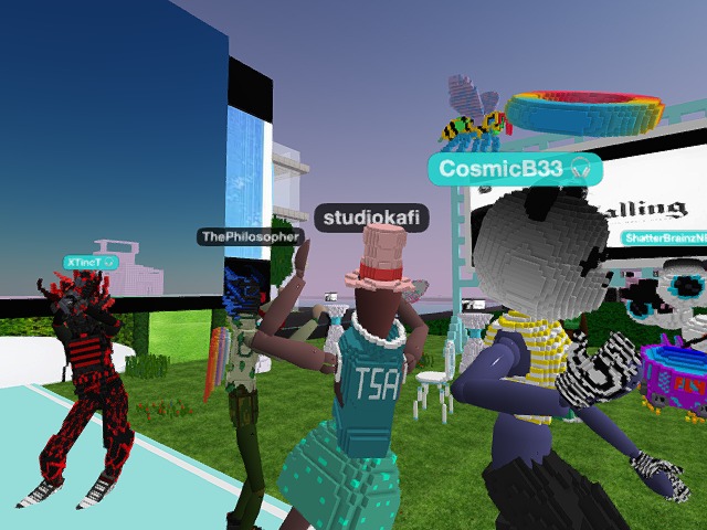 Xtinct Afterparty with the folks