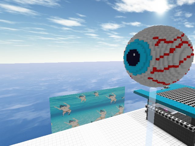 swimming in the south sea