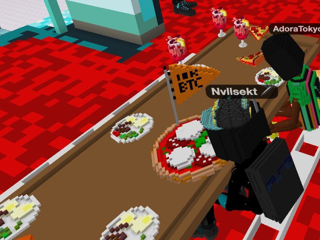 lunch time- pizza party!