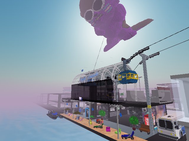 If you can't find Digga's Seaside Center just look for the giant Badger Balloon...