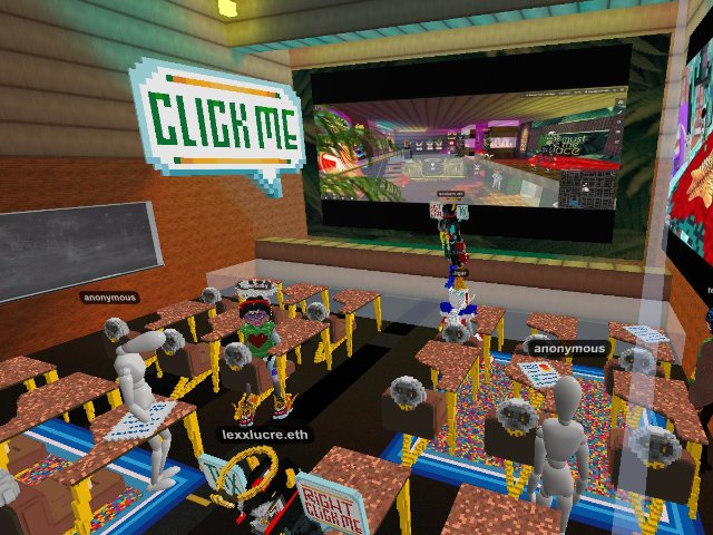 Cryptovoxel classes..