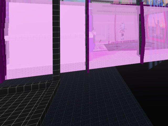 why at certain locations one can see in gating?