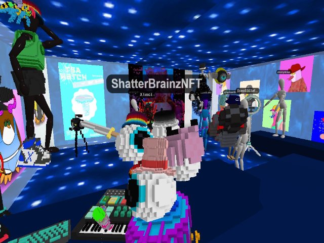 Heres is all your talent - 1 room 1 party 1 place to be in the metaverse @ Digital one asset