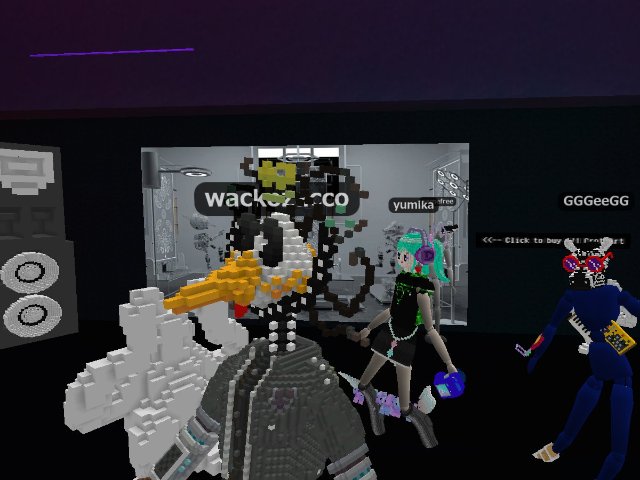 Wacko's new head, cool.