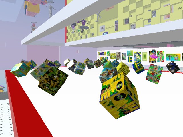 FEMINU DAO opens its new Gallery. Almost 1000m2 built by our metacurator @ghini_ar Come and have fun. Joy, music and art! Voxels. July 10th | https://linktr.ee/feminudao