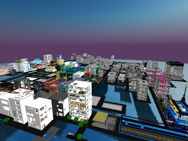 Nice Birds eye or Avatar eye view.