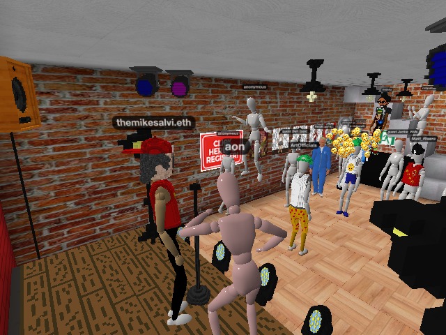 naked streaker on stage!