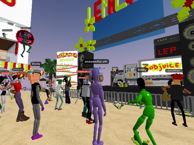 having a blast