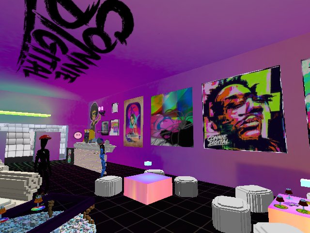 Hanging out at the Danky Club
