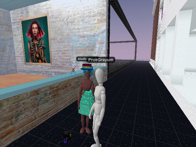 Taking my first pic with my homegirl Kafi. Looking forward to wearing clothes lol