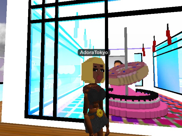 donut on a pole