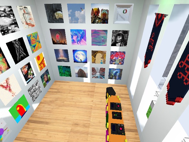 Exhibition Collection #MintbaseSunday until August 8, 2022 at the #Mintbase marketplace building. Curator: Alexandre Macieira | Metaarchitect: Isa Danoninho | Music DJ MICHA. https://linktr.ee/mintbasesunday