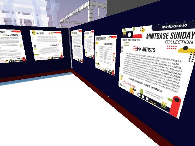 #MintbaseSunday Collection until August 8, 2022 at the #Mintbase marketplace building | https://linktr.ee/mintbasesunday | #NEARProtocol