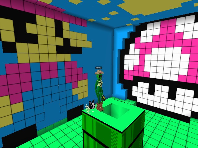 Havent back in Game in a while ... put a portal / teleport in this pipe!