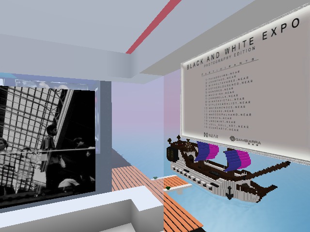 #BlackAndWhite Expo no #Metaverso #VOXELS | #GambiarraNear #NEARProtocol #Mintbase | https://linktr.ee/gambiarranear | #photography #NFTphotographers #NFTphotographers