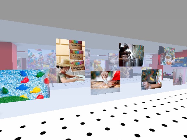 Exhibition #FestaJunina #Brazilian #Culture #BiaVictal and #MayraMendes #FEMINUDAO #Gallery #feminudaogallery #metaverse #voxels #nft #Brazil