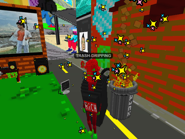 celebrating the day of the trash sold , BUY PUNK
