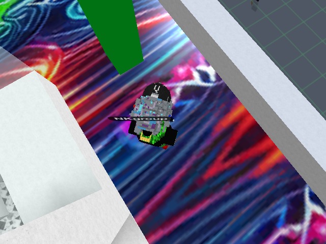 the floor is tripping me out