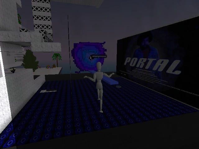 Premiere of David Bell's Portal, happening now!