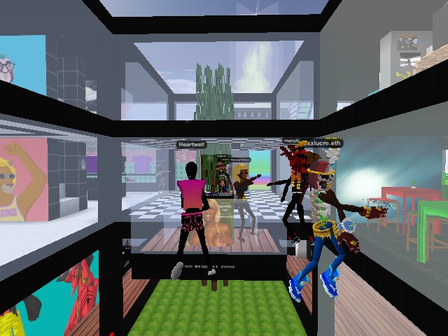 invisible dance floor