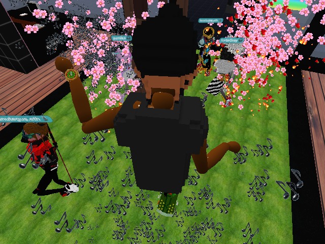 in full bloom