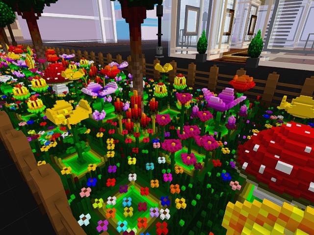 So many flowers!