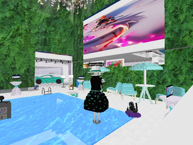 A New Way of livestream, Meet Swimming pool