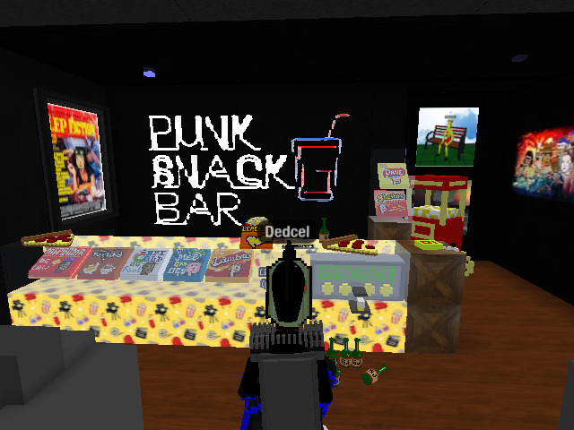 movie night with snacks