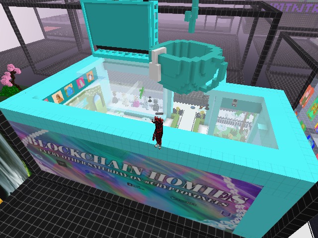 BLOCKCHAIN HOMIES EVERY OTHER SATURDAY ON CRYPTO VOXELS, SIGN UP FORM FOR ARTIST IS NOW AVAILABLE