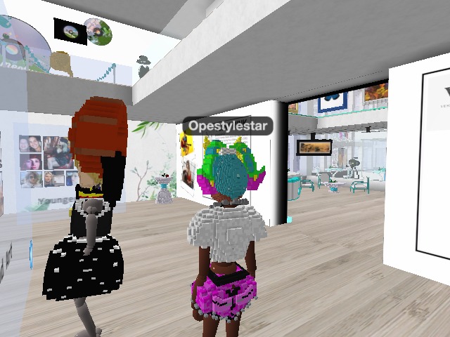 Hanging out with Vessy!