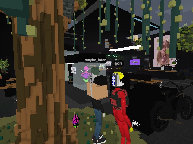 back again! come hang out with us